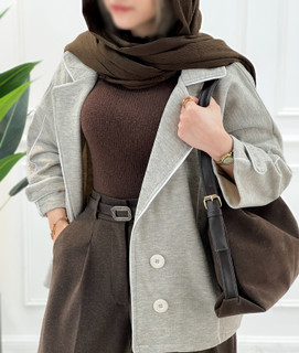 محصول نمونه تستی کت مغزی دوزی